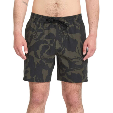 Voley Volcom Abg Psyche Cotton Trunk 17 Verde