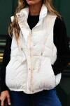 Chaleco puffer Blanco