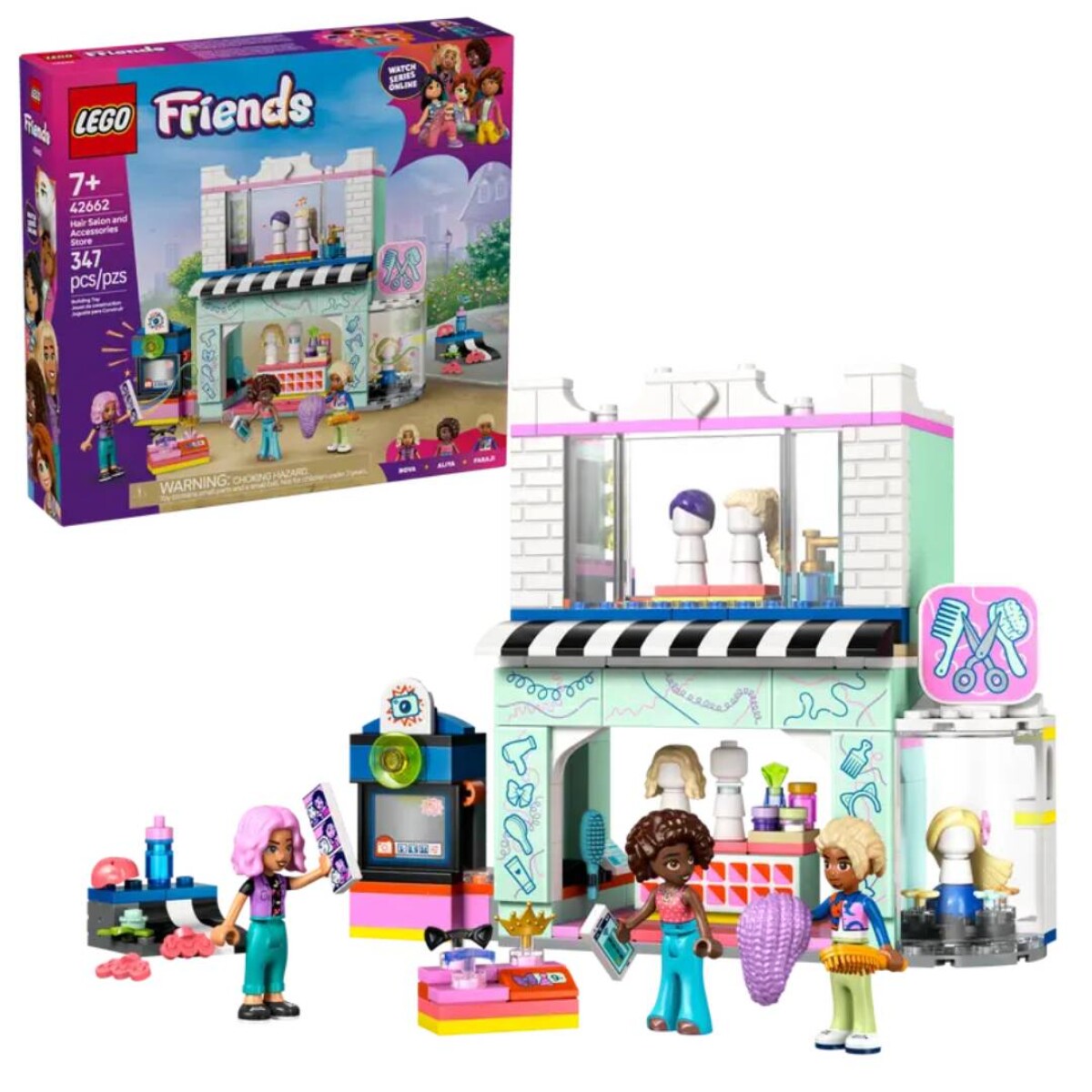 Lego Peluqueria y tienda de accesorios 347 Piezas 7+ - Lego Girls 