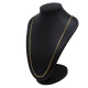 Cadena en oro 18k forcet largo 60cm Cadena en oro 18k forcet largo 60cm
