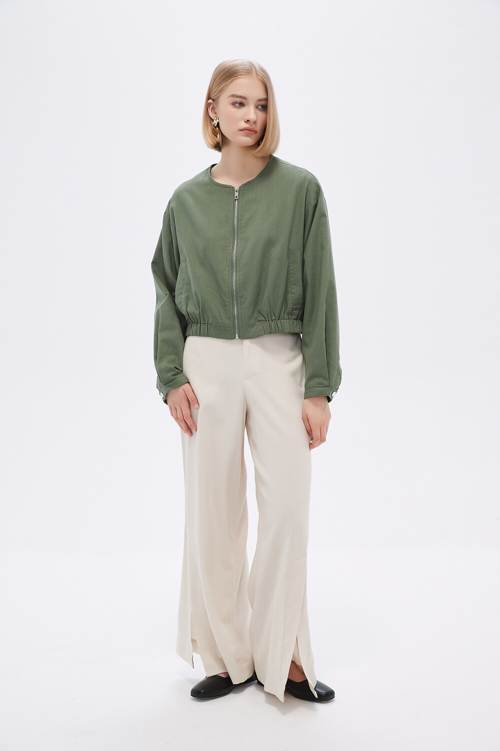 Campera Arola Verde Oliva