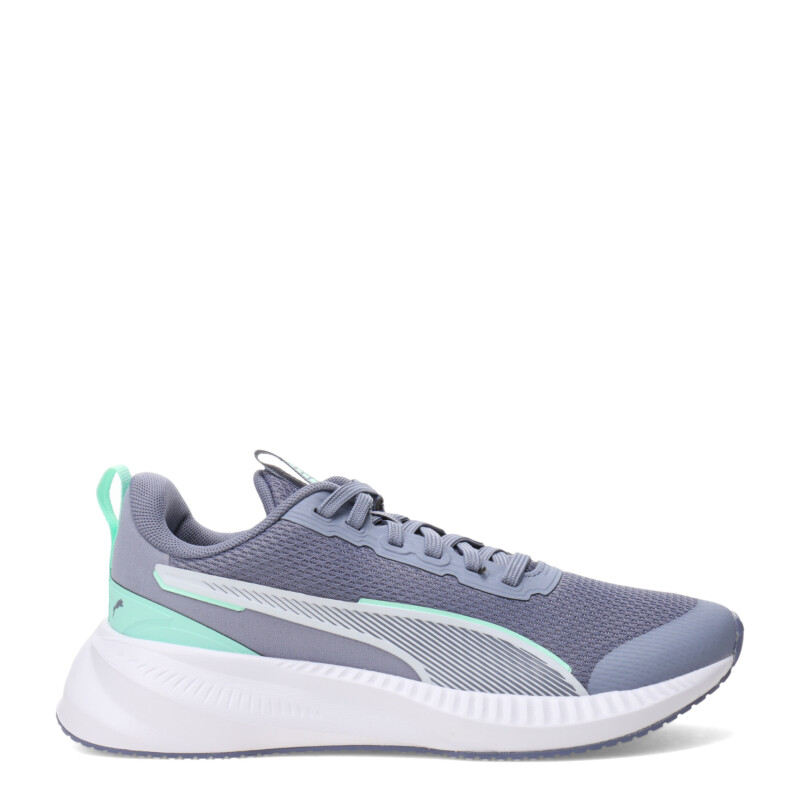 Championes de Niños Puma Flyer Lite 3 Jr Gris - Verde Menta