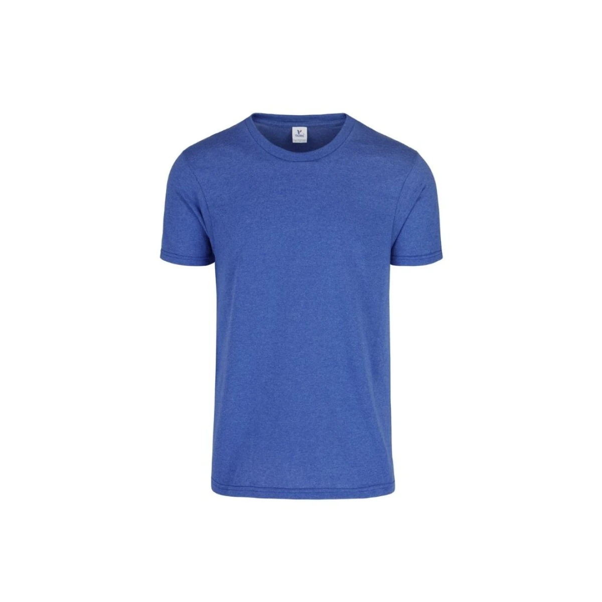 Camiseta a la base jaspe - Azul royal jaspe 