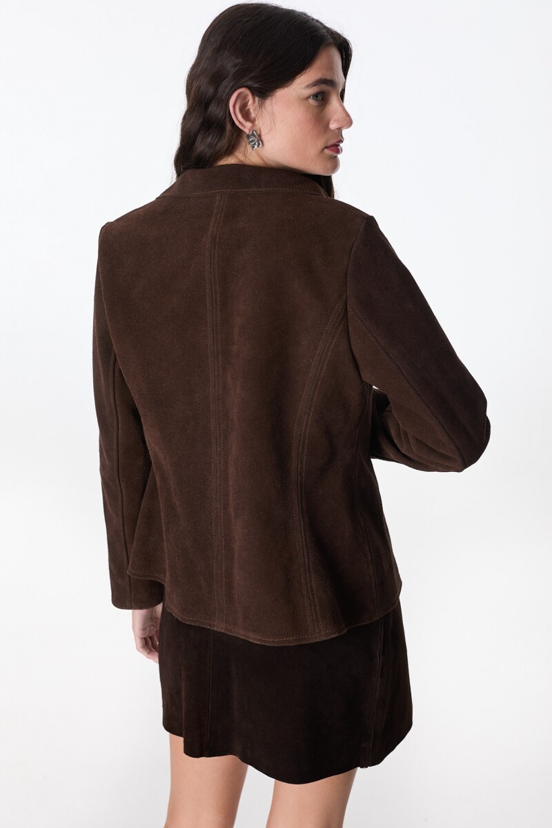 Chaqueta Leather Country Chocolate