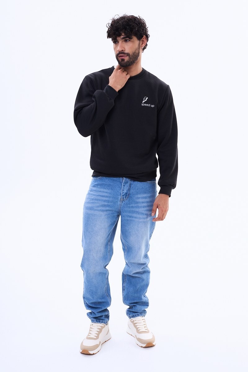 Buzo Felpa Caaguazu Negro