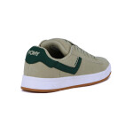 Pony Calzado Lifestyle Square Gamuza Hombre - Beige/Verde Beige-Verde