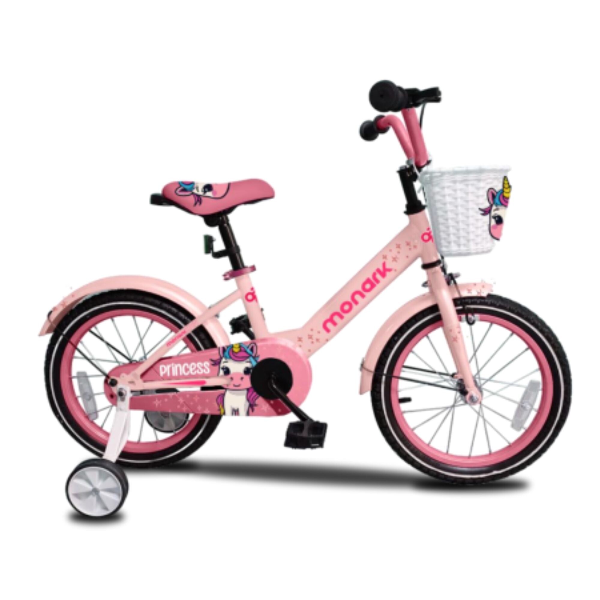 Bicicleta Monark Princess Aro 16" - Rosado