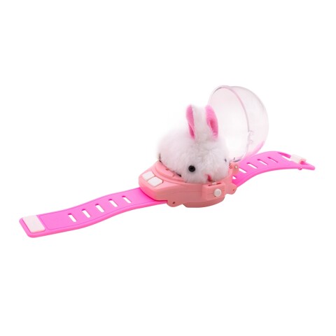 Auto a Control Remoto con Pulsera y Cápsula de Guardado Rosa 1