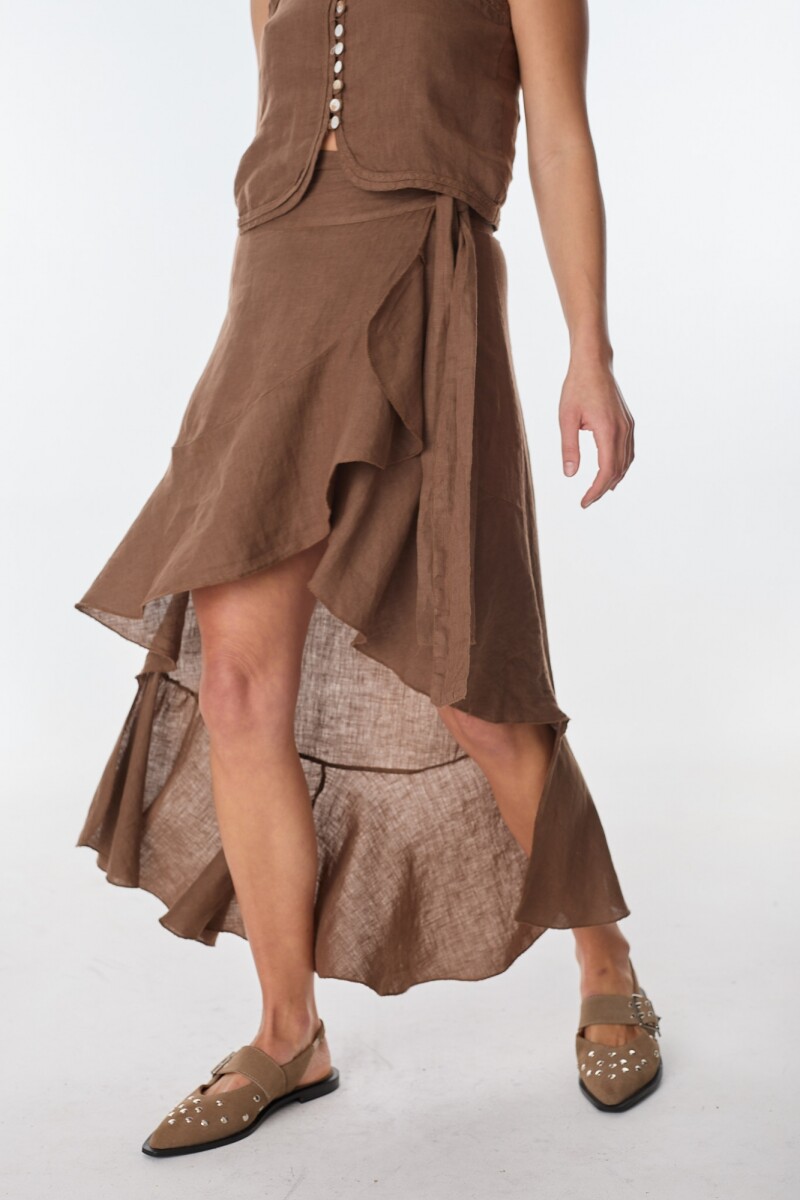 Falda San Sebastian Chocolate