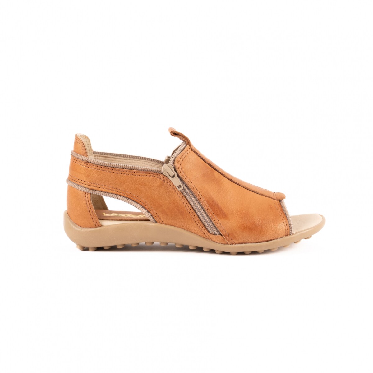 Sandalia Zipper - Terra 