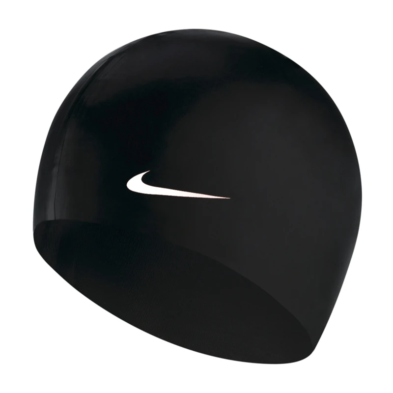 Gorro de Natación Nike Solid Unisex Negro