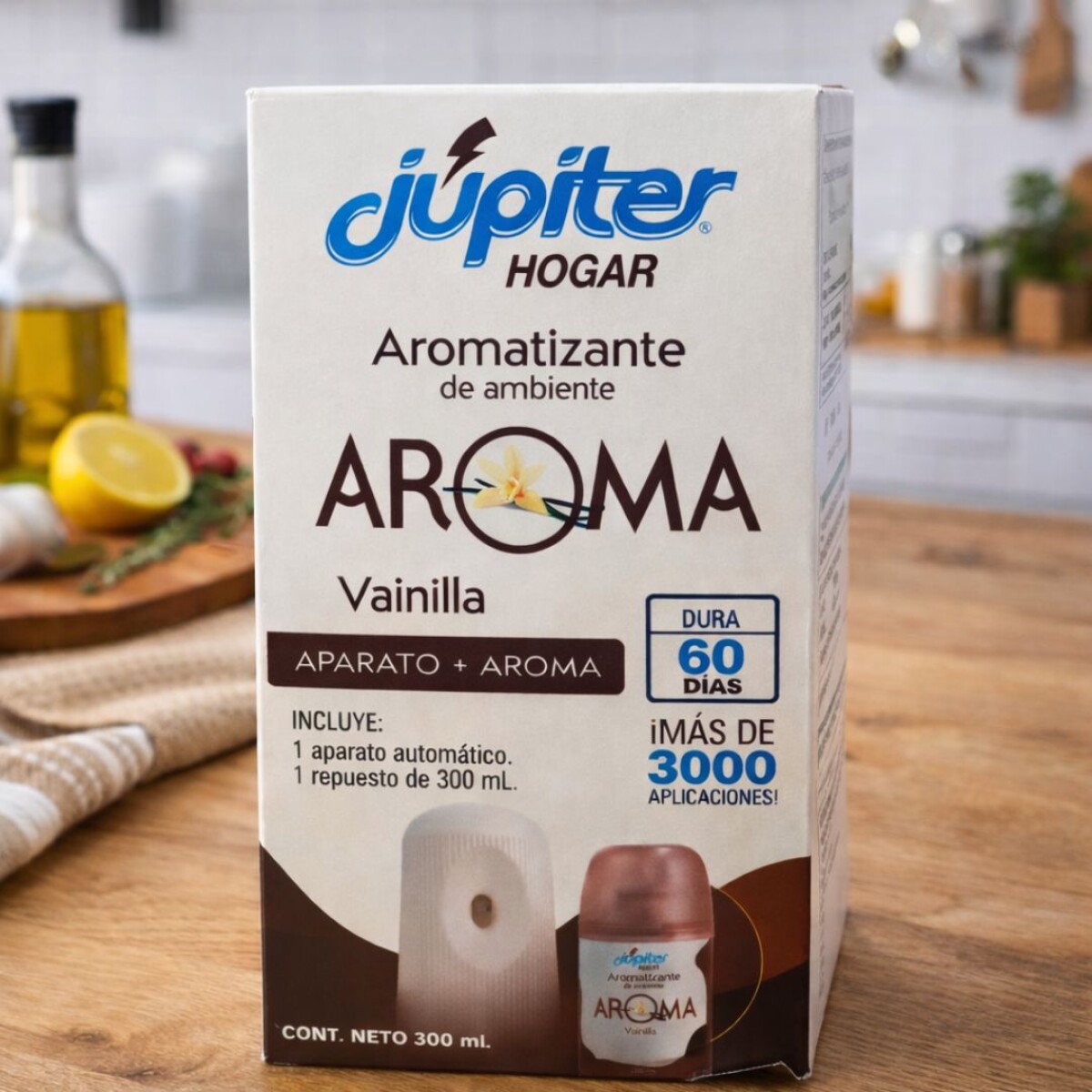 APARATO CON AROMATIZANTE VAINILLA 