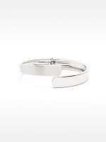 Pulsera Rígida Plateada plateado