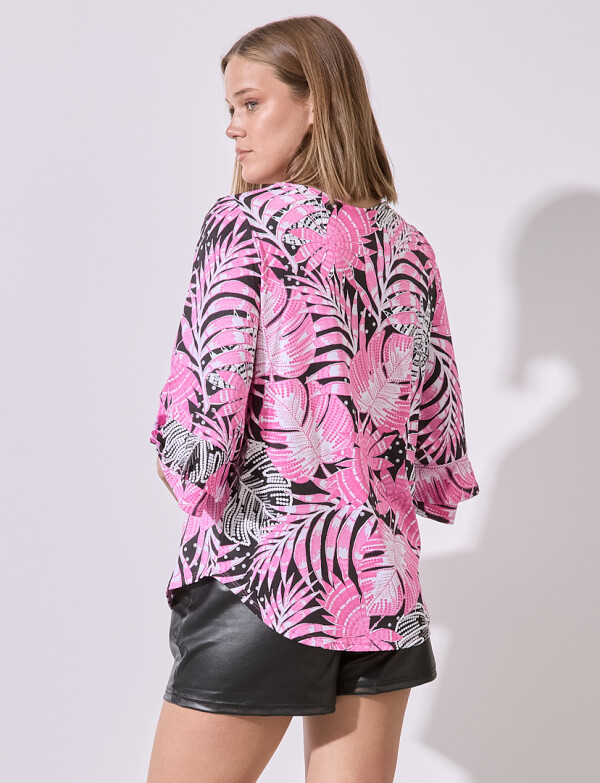 Blusa Print ROSA/MULTI