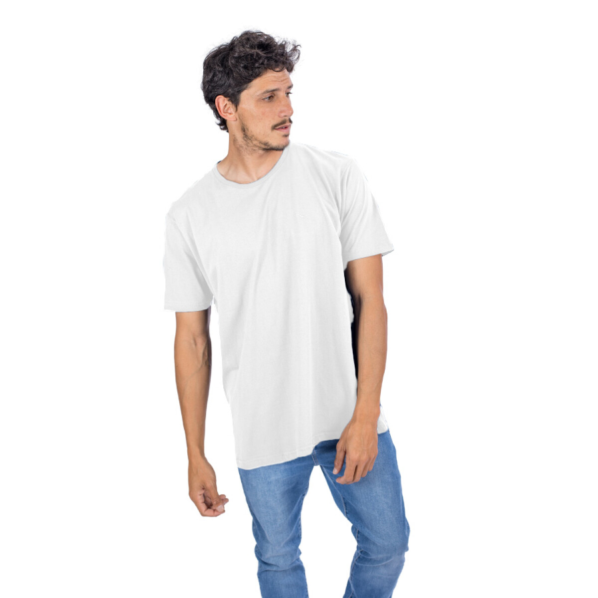 Camiseta UFO Hombre Lisa - BLANCO 