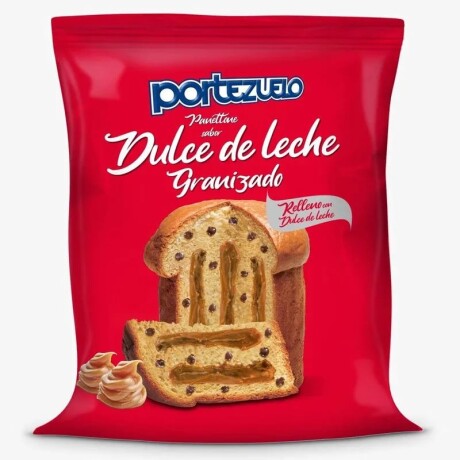 Pan Dulce Portezuelo Relleno Dulce de Leche y Granizado