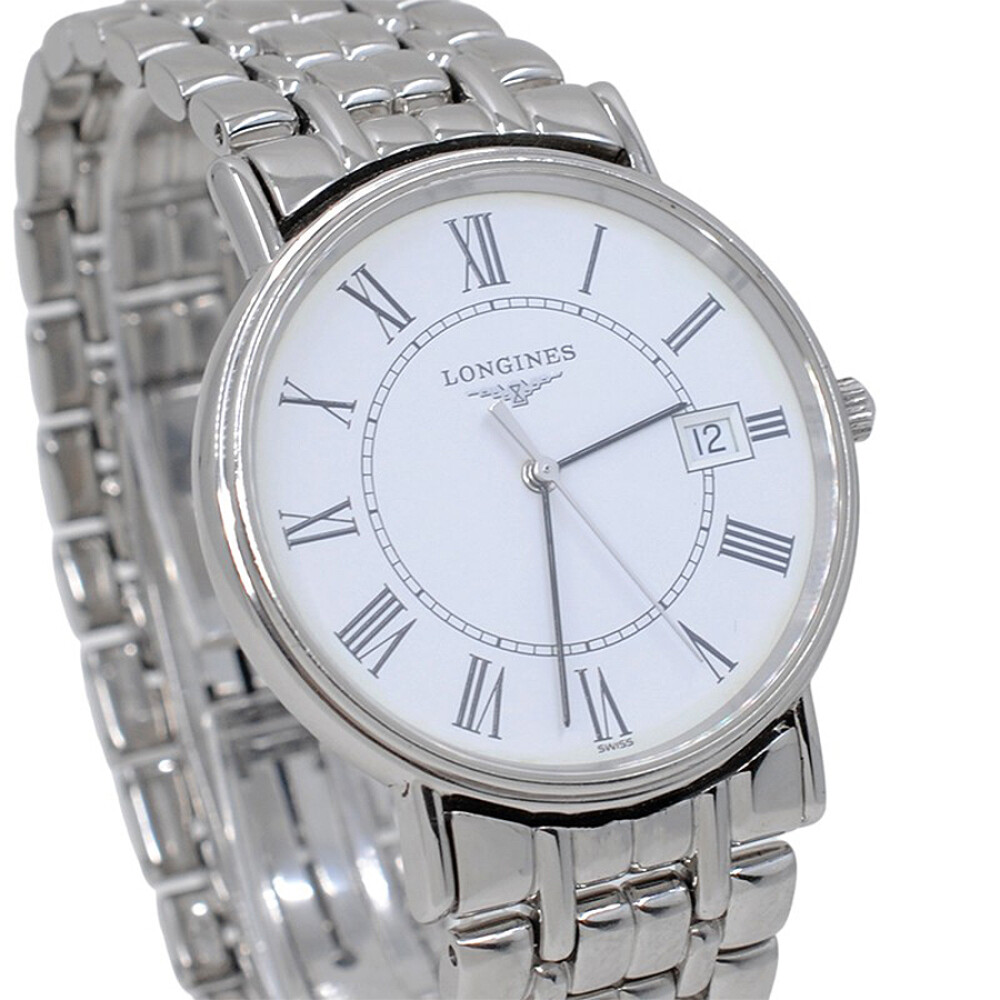 Longines Precense L4.720.4 Quartz 33 Mm Año 2007 Con Papeles Longines Precense L4.720.4 Quartz 33 Mm Año 2007 Con Papeles