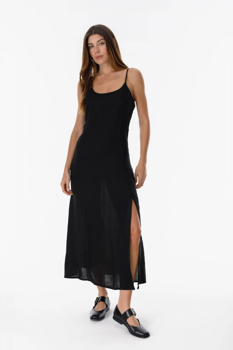 Vestido Oliva negro s