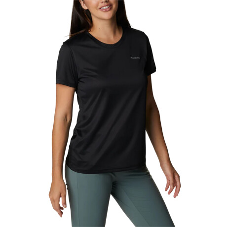 REMERA COLUMBIA HIKE SS CRE Black