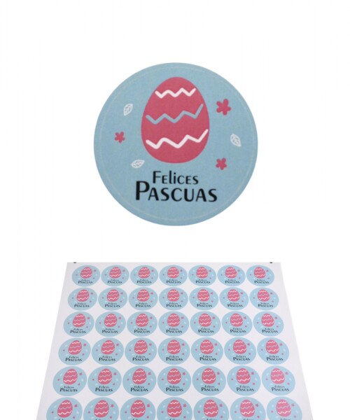 Stickers pascua plancha DISEÑO 2