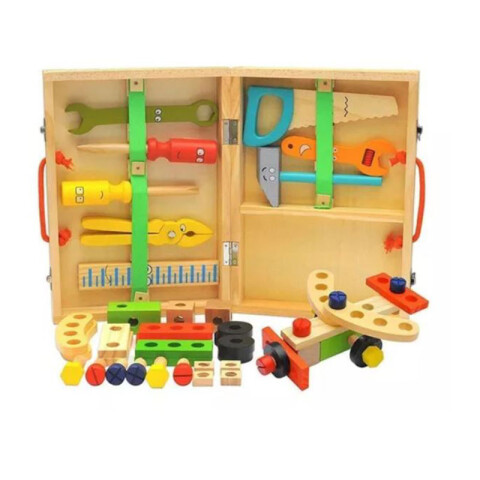 Kit valija de herramientas para construcción en madera Kit Valija De Herramientas Para Construcción En Madera