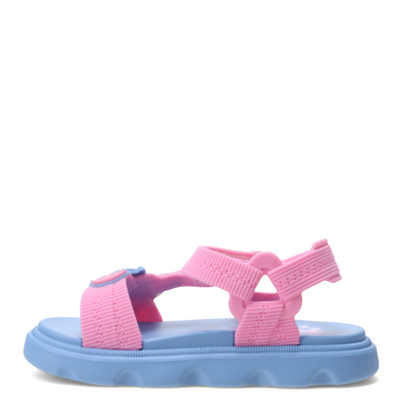 Sandalia de Niña Disney Easy Baby Azul - Rosado
