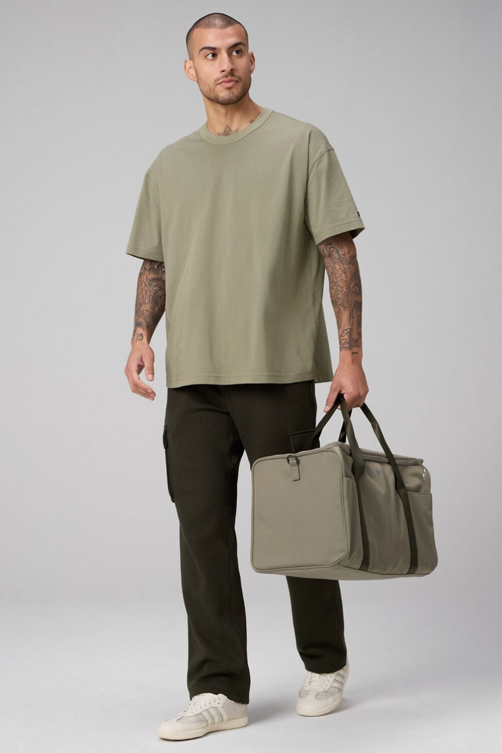 Polo The Effortless Oversized Tee Hombre Seagrass