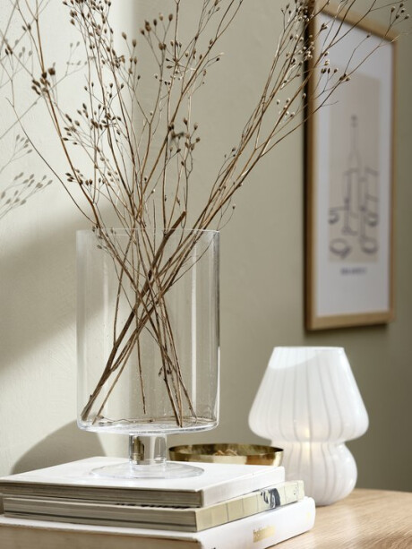 Portavelas FJELD Ø15xA25cm cristal Portavelas FJELD Ø15xA25cm cristal