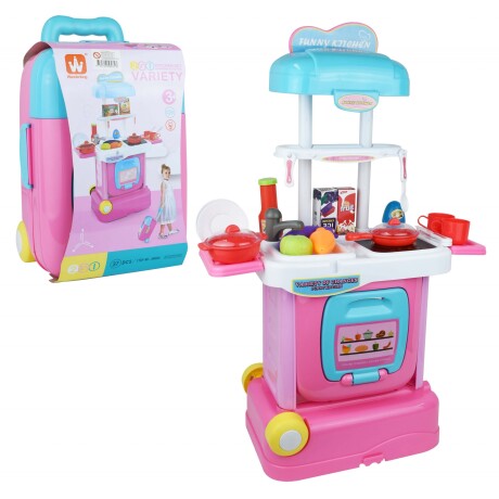 JUEGO COCINA INFANTIL CON PIE 37PCS JUEGO COCINA INFANTIL CON PIE 37PCS