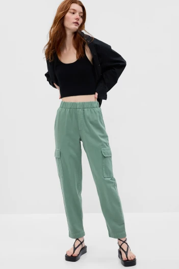 Pantalón Cargo Mujer Sage