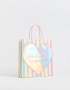 Accesorios Regalos Corazón Bolsa De Regalo Tamaño Mediano - Holografico