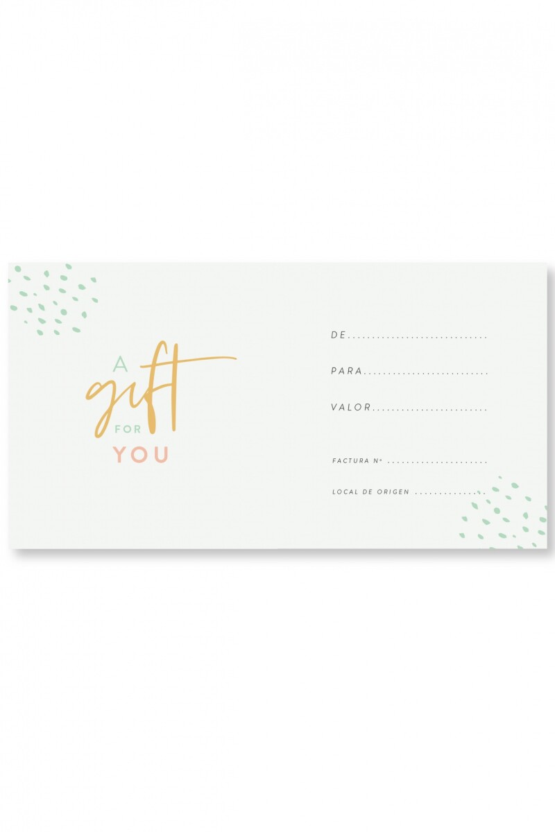 Gift Card Symphorine unico