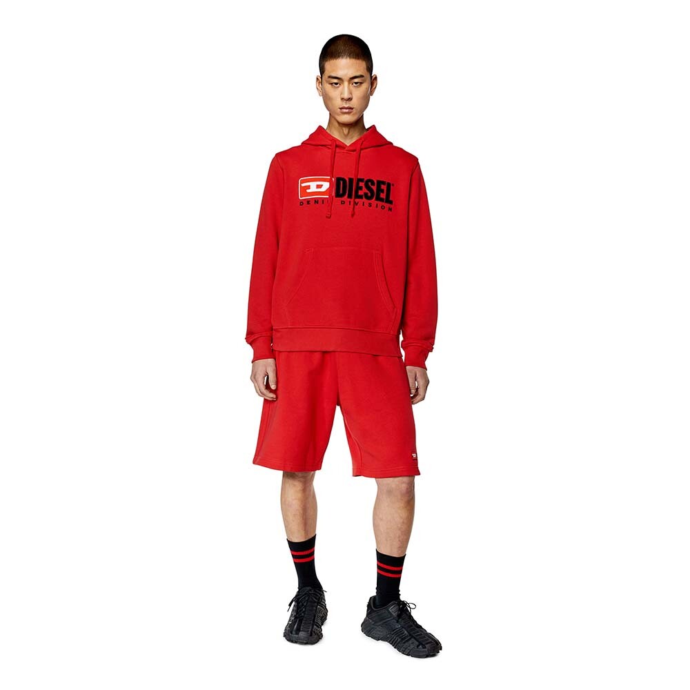 S-Ginn-Hood-Div - Hombre Ribbon Red