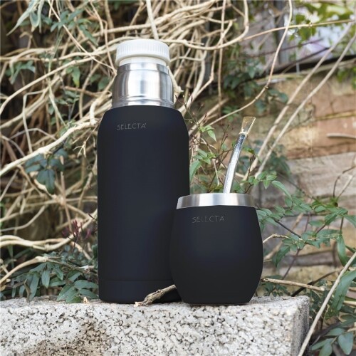 Termo 750ml Doble Pared Selecta Negro Termo 750ml Doble Pared Selecta Negro