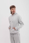 Canguro de felpa Valencia Gris melange
