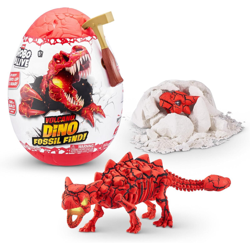 Robo Alive - Volcano Dino Fossil Find - Series 2 Robo Alive - Volcano Dino Fossil Find - Series 2