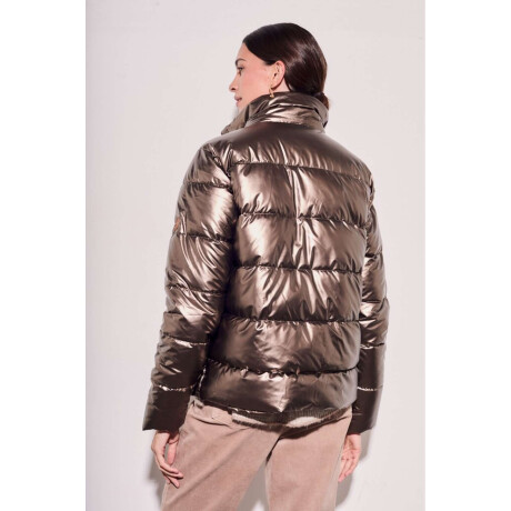 Campera Engomada Water Repellent Cobre