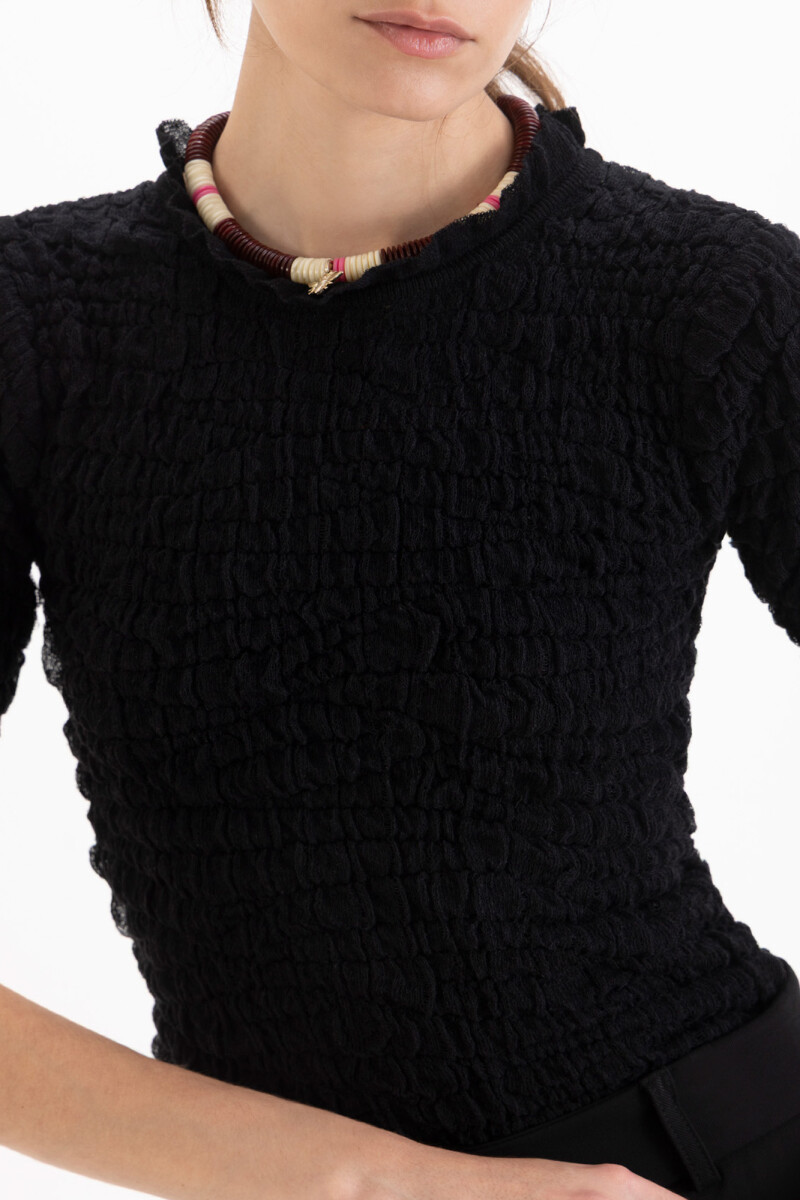 TOP CHARLOTTE Negro