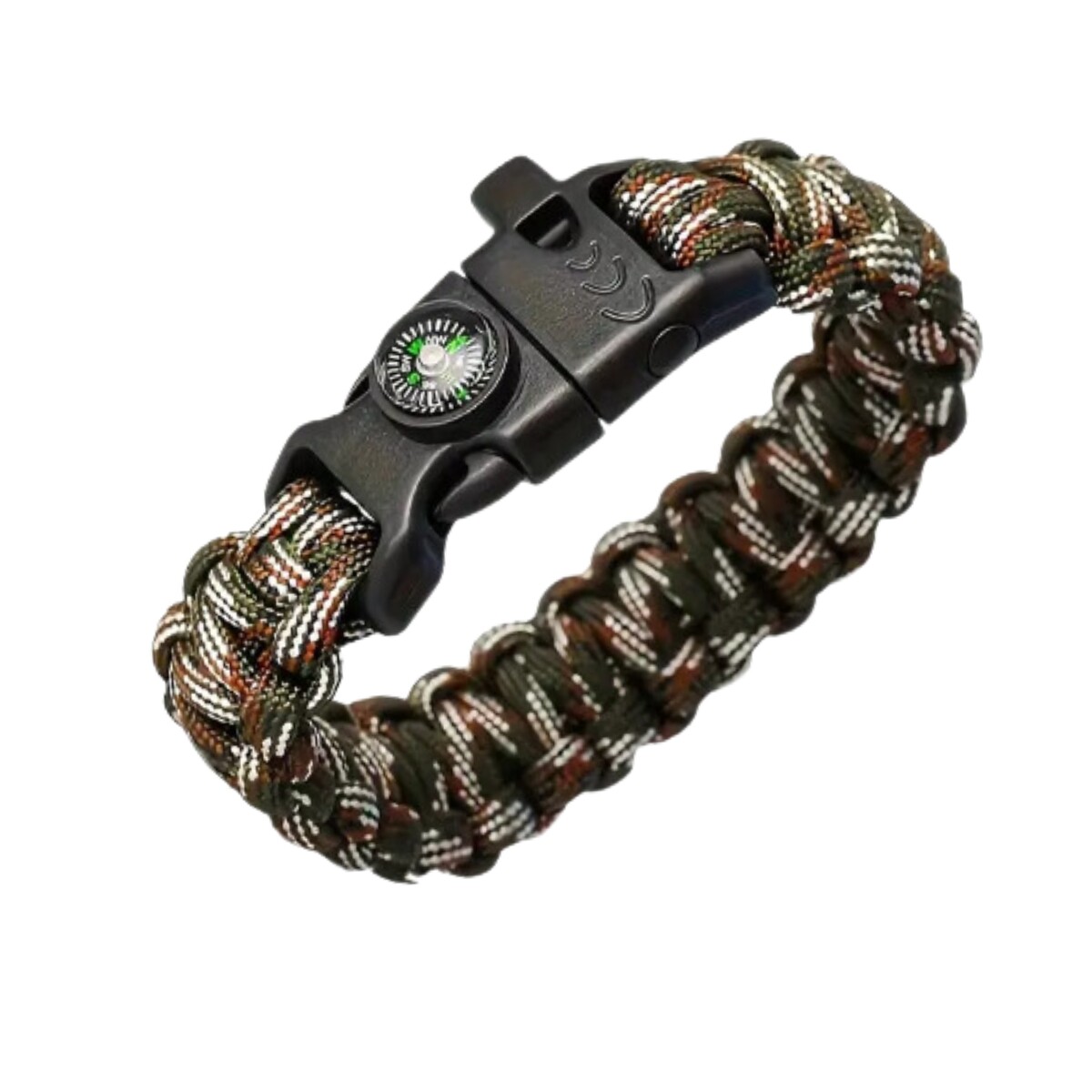 Pulsera de supervivencia 3 en 1 - Multicam 