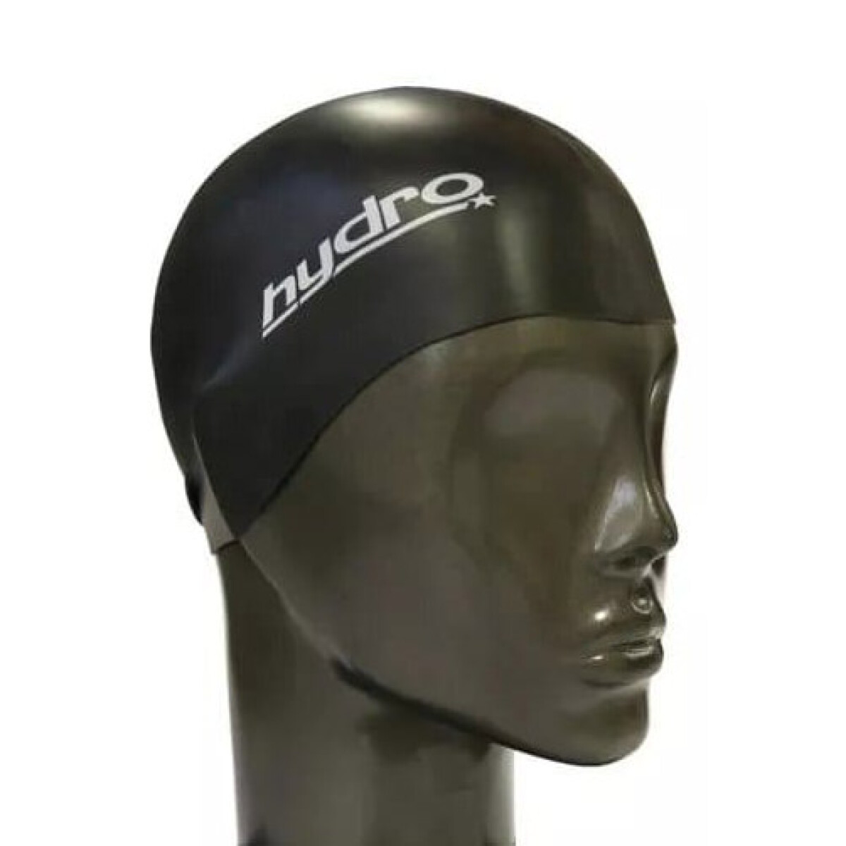 Gorro Hydro Natacion Silicona AD - Negro 
