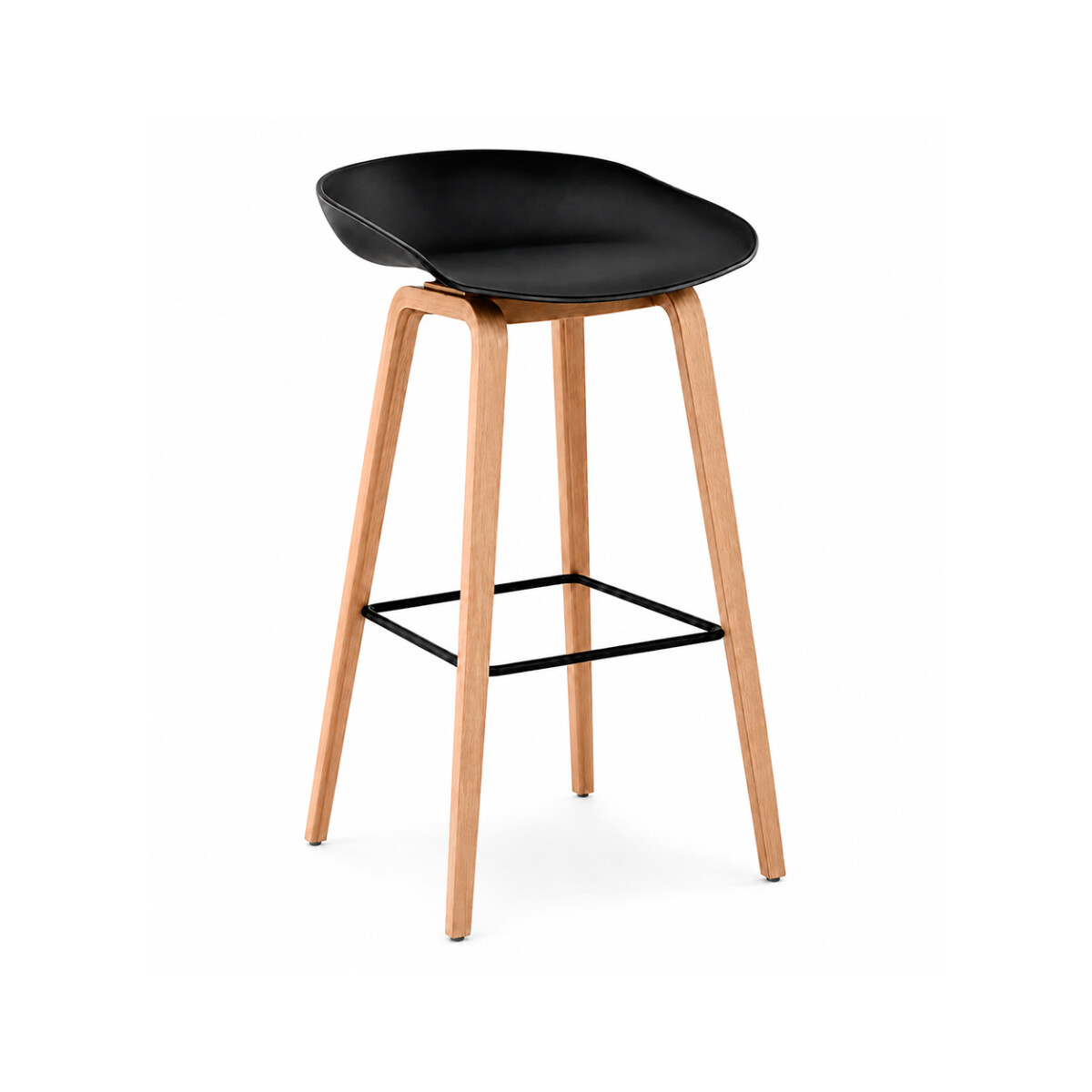 Banqueta Shell Black 