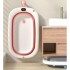Bañito Plegable Cambiador Baño Con Sensor Temperatura Bañera Bebes Ducha Banito Imback Color Rosa Bañito Plegable Cambiador Baño Con Sensor Temperatura Bañera Bebes Ducha Banito Imback Color Rosa