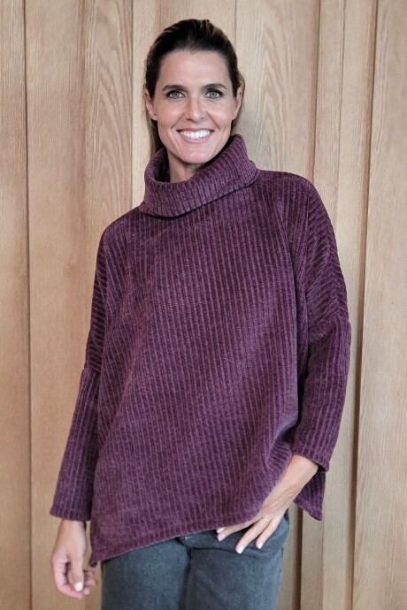 Polera Lina Bordeaux