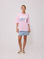 T-SHIRT SEREIA RUSTY Rosa Claro