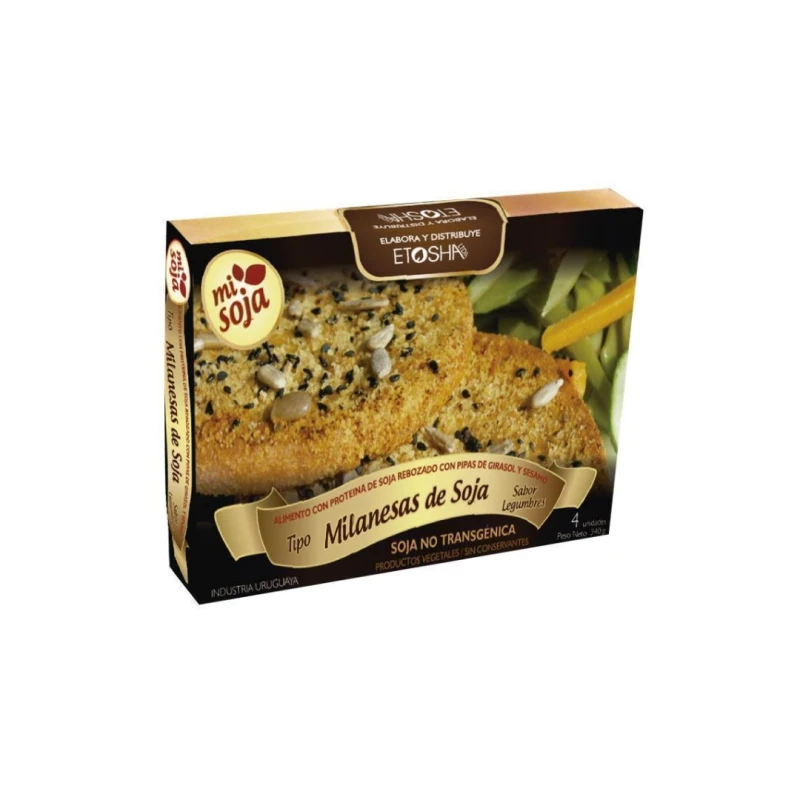 Milanesa de soja Mi Soja - 4 uds. - 340 gr Milanesa de soja Mi Soja - 4 uds. - 340 gr