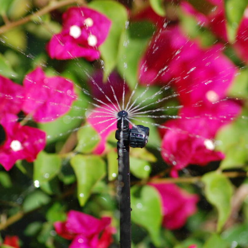 Micro aspersor regulable 360° 0 a 120 lts/h Micro aspersor regulable 360° 0 a 120 lts/h