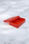 Caja+tapa 16,5x11x4 cm. - SETA ROSSO Caja+tapa 16,5x11x4 cm. - SETA ROSSO