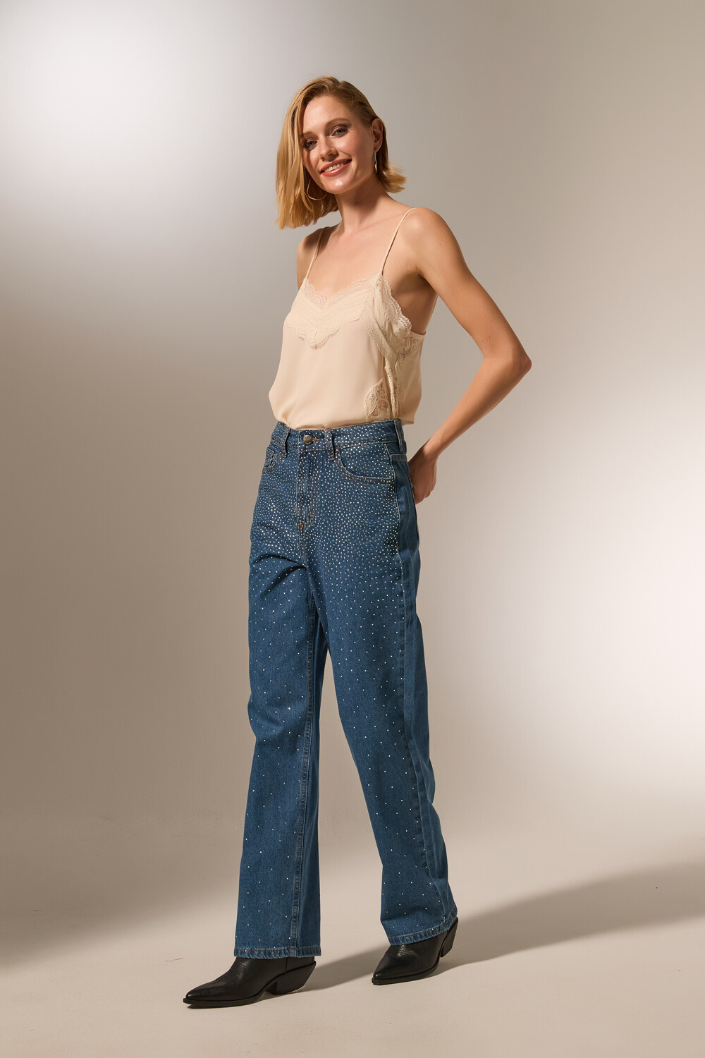 Pantalon Aquas Azul