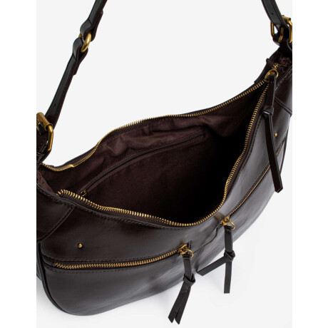 Cartera Formato Saca Marron Chocolate