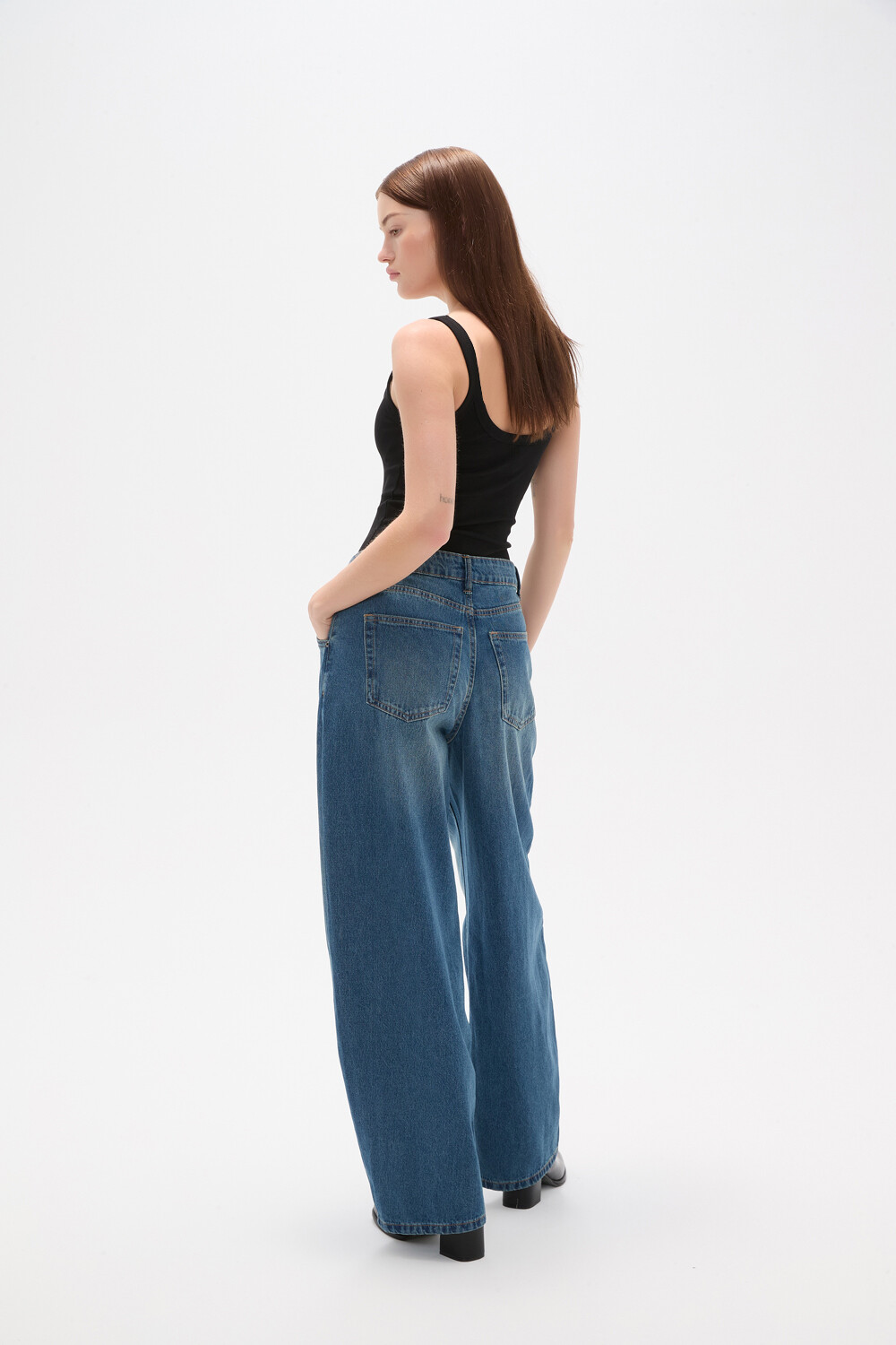 Pantalon Brisalta Azul Grisaceo